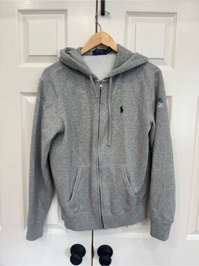 Polo by Ralph Lauren Olympics Gray Full-Zip Hoodie